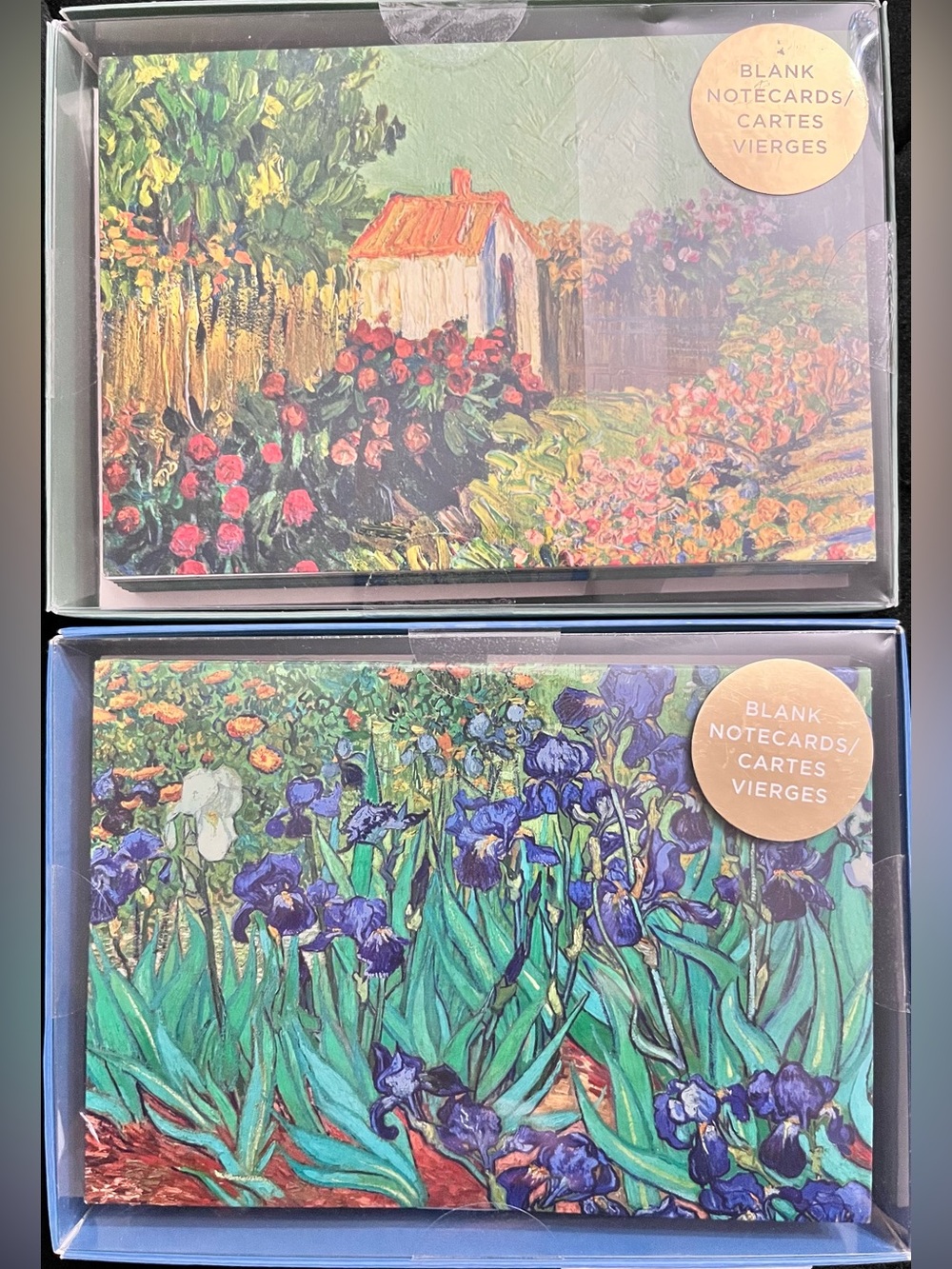 24 VAN GOGH Artwork Blank Notecards with Envelopes